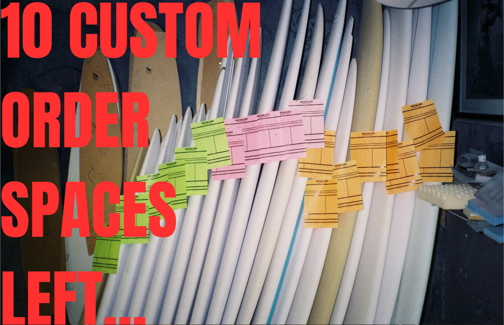 10 order spaces left this winter – BOS SURFBOARDS